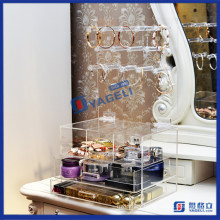 Factory Made Acrylic Clear Cosmetic Makeup Display Organizer